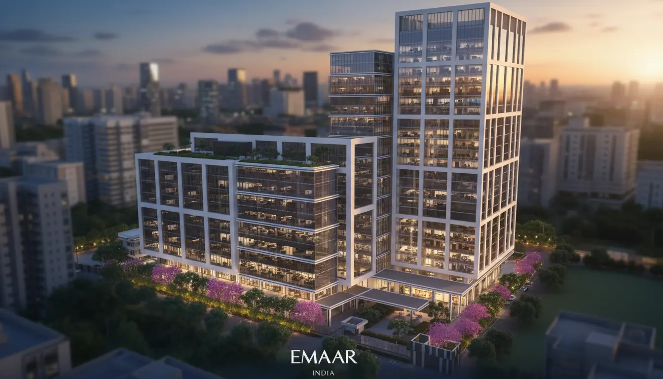 Elevated City View