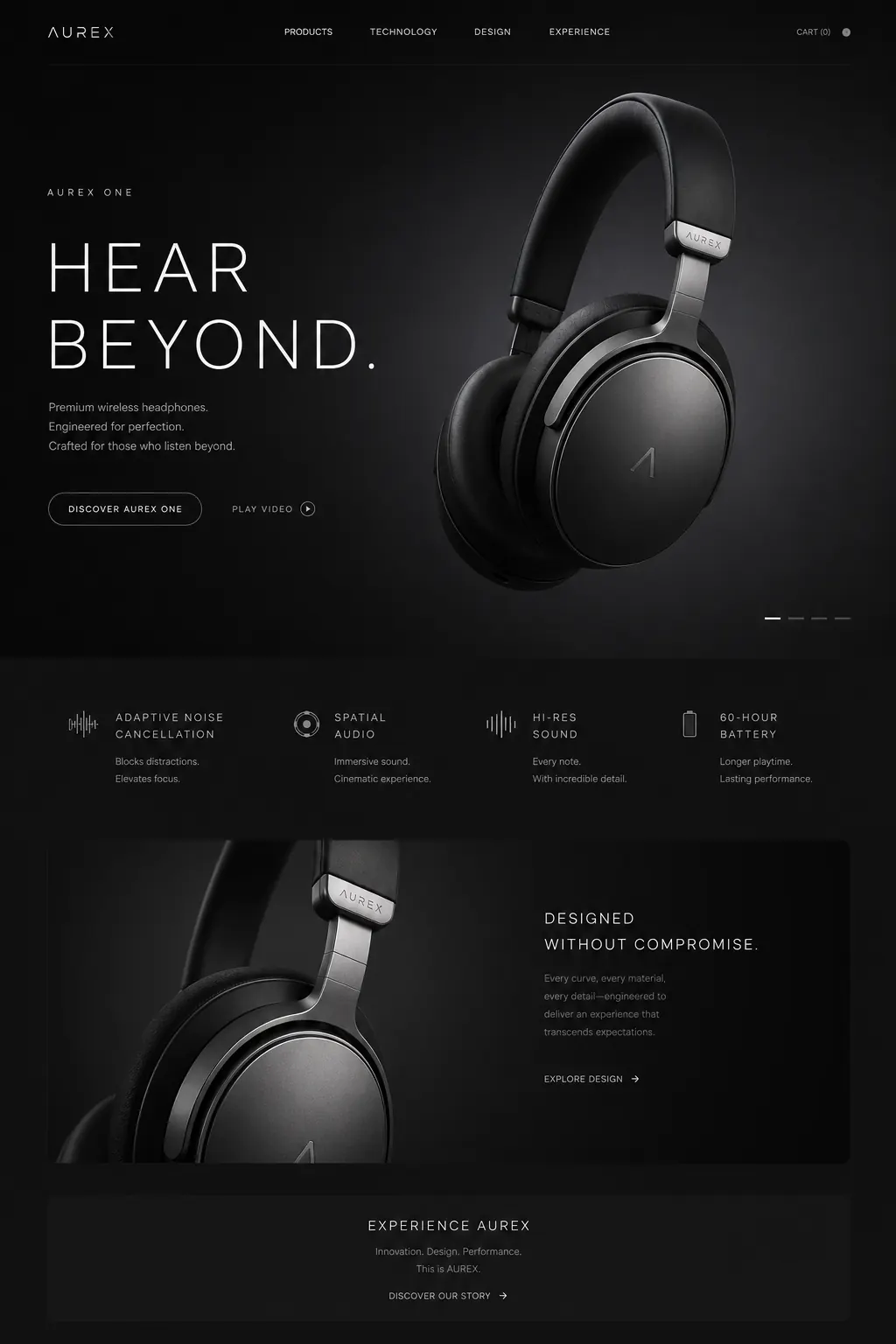 Product Landing Page