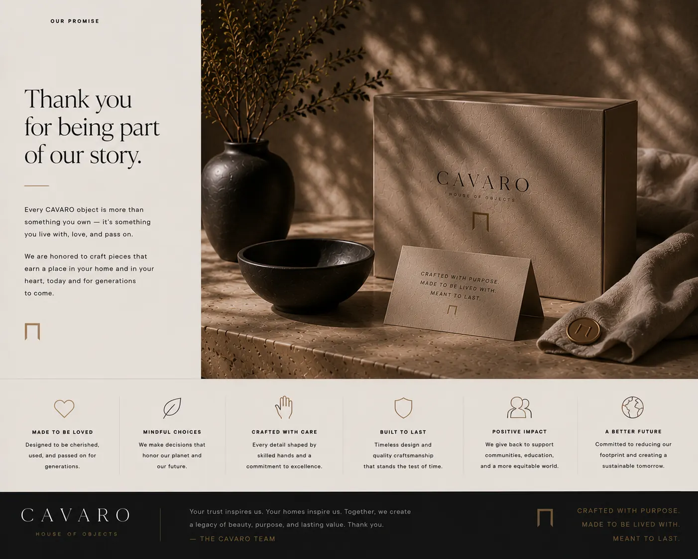 Closing Brand Story