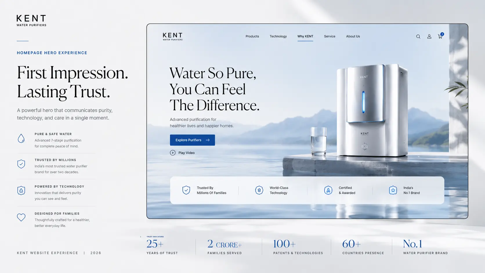 Homepage Hero Experience