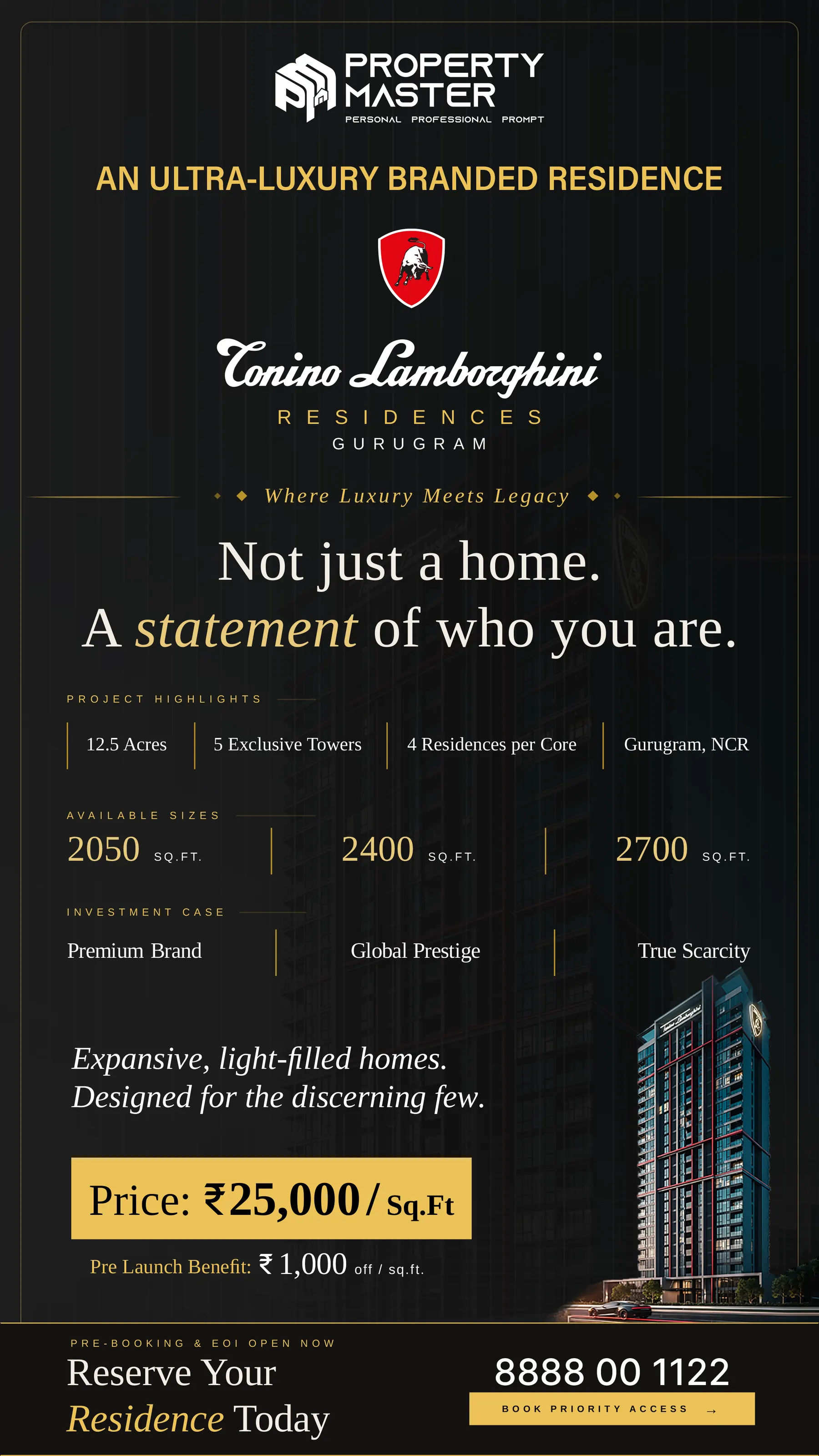 Tonino Lamborghini Residences