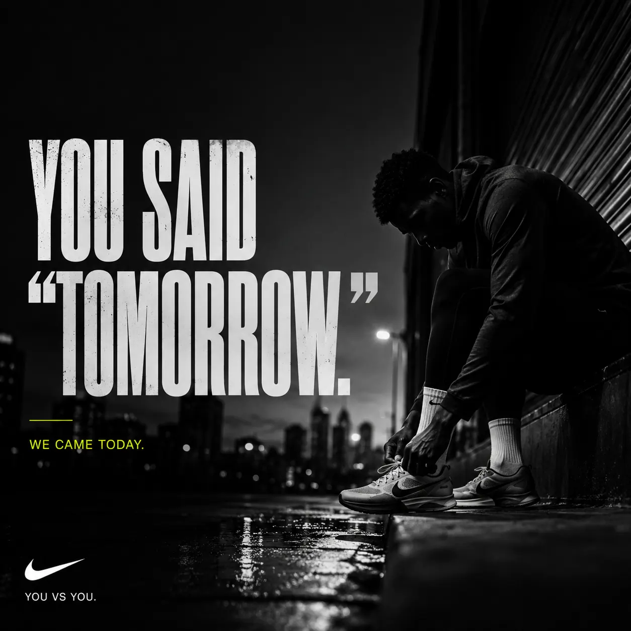 You Said Tomorrow Shoe-Up Post