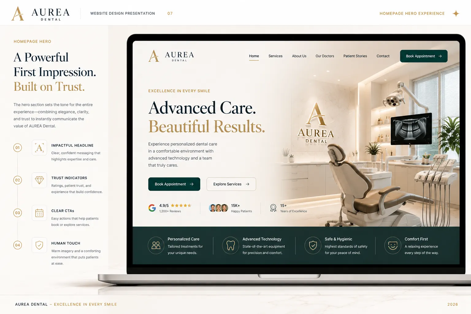 Homepage Hero Experience